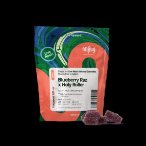 Blueberry Raz x Holy Roller Gummies